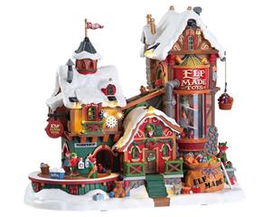 LEMAX Elf made toy factory with 4.5v adaptor (aa)