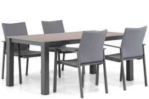 Lifestyle Garden Furniture Lifestyle Rome/Valley 180 cm dining tuinset 5-delig