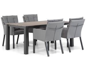 Lifestyle Garden Furniture Lifestyle Parma/Valley 180 cm dining tuinset 5-delig