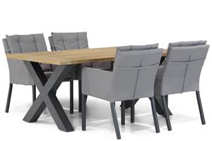 Lifestyle Garden Furniture Garden Collections Parma/Cardiff 180 cm dining tuinset 5-delig