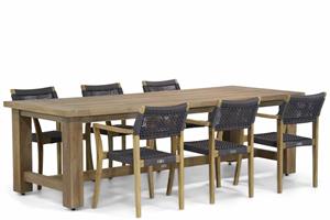 Lifestyle Garden Furniture Lifestyle Dallas/Fourmile 260 cm dining tuinset 7-delig