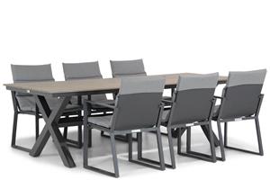 Lifestyle Garden Furniture Lifestyle Treviso/Forest 240 cm dining tuinset 7-delig