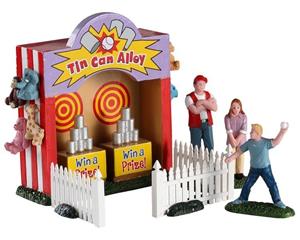 LEMAX Tin can alley, set of 7 - 