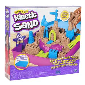 Spinmaster Kinetic Sand Deluxe Beach Castle Playset