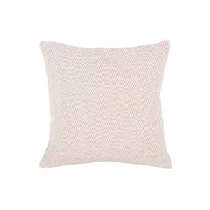 Present time  Cushion Checkered Knitted