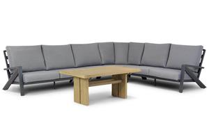 Santika Furniture Santika Cinta/Brighton 140 cm dining loungeset 5-delig