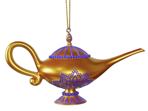 Kurt S. Adler Ornament plastic lamp aladdin l7cm - 
