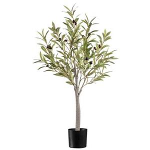 Leen Bakker Kunstboom Olive - bruin/groen - 70 cm