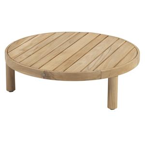 4 Seasons Outdoor Finn salontafel teak 80 cm rond 