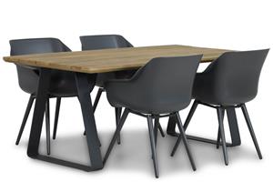 Hartman Sophie studio/Palta 180 cm dining tuinset 5-delig