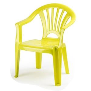 PlasticForte Kinderstoel Van Kunststof - Groen - 35 X 28 X 50 Cm