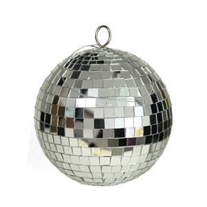 Othmar Decorations Kerstballen - Disco - Zilver - 15 Cm