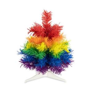 R+W R En W Mini Kunst Kerstboom -regenboog - H30 Cm - Kunststof