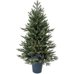 Royal Christmas Kunstkerstboom Mini In Pot 105cm | Inclusief Led-verlichting Via Netstroom