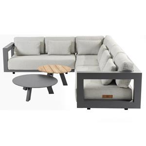 4 Seasons Outdoor Metropolitan hoek loungeset 5 delig links