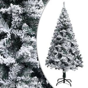 VIDAXL Kunstkerstboom Met Sneeuw 120 Cm Groen