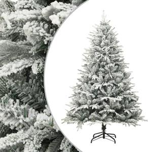 VIDAXL Künstlicher Weihnachtsbaum Beschneit Grün 180 Cm Pvc Pe