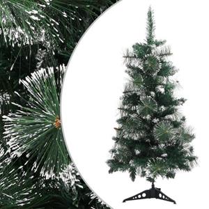 VIDAXL Künstlicher Weihnachtsbaum Mit Stender Grün Und Weiß 90 Cm Pvc