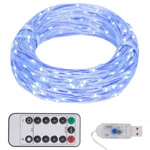 Bonnevie - LED-Lichterkette mit 150 LEDs Blau 15 m vidaXL454396