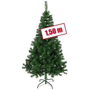 HI Kerstboom Met Metalen Standaard 150 Cm Groen