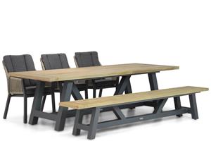 Lifestyle Garden Furniture Lifestyle Verona/Trente 260 cm dining tuinset 5-delig