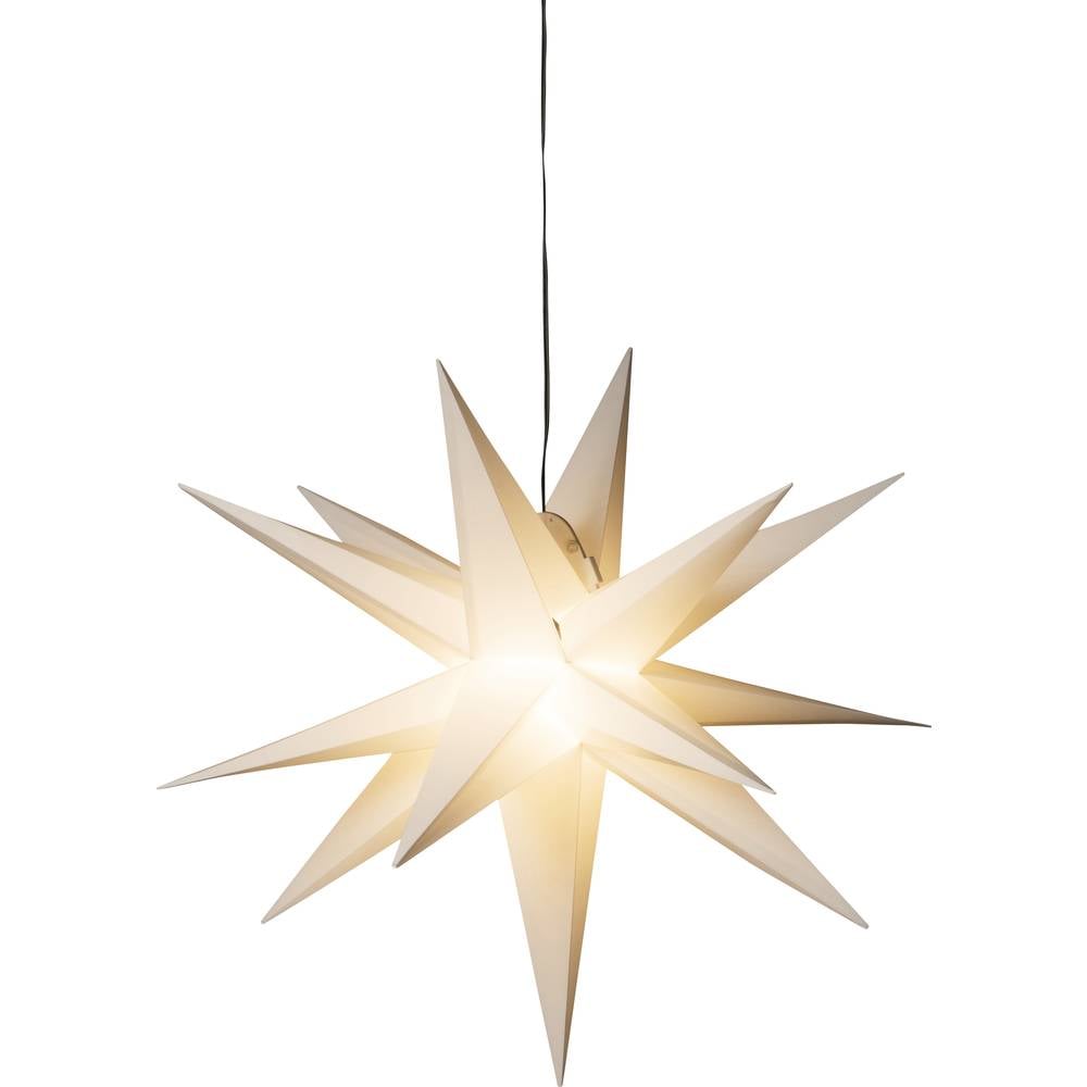 Konstsmide 5970-200 Kerstster Ster Warmwit LED Wit Energielabel: G (A - G)