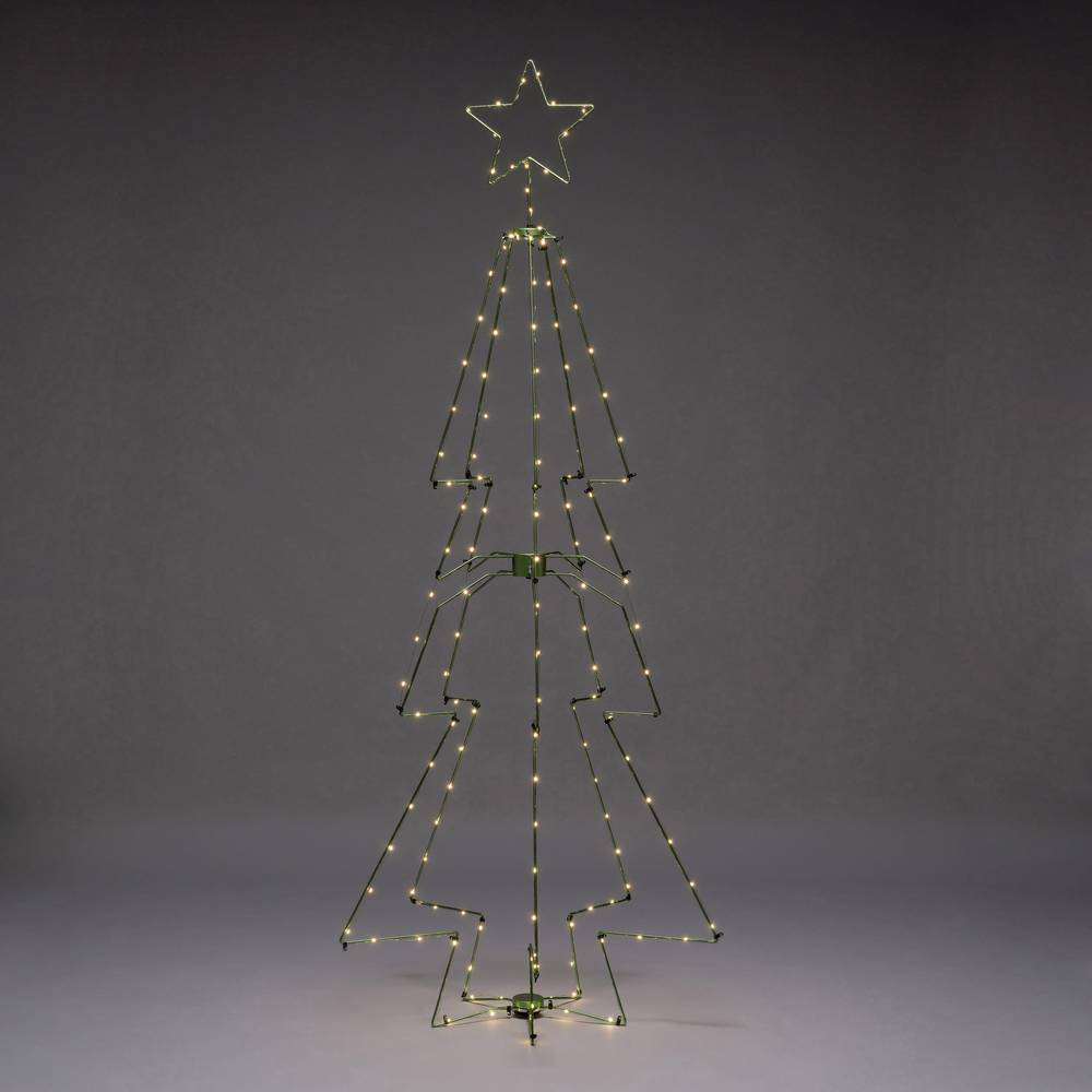 Konstsmide LED-boom Kerstboom Energielabel: G (A - G) Donkergroen