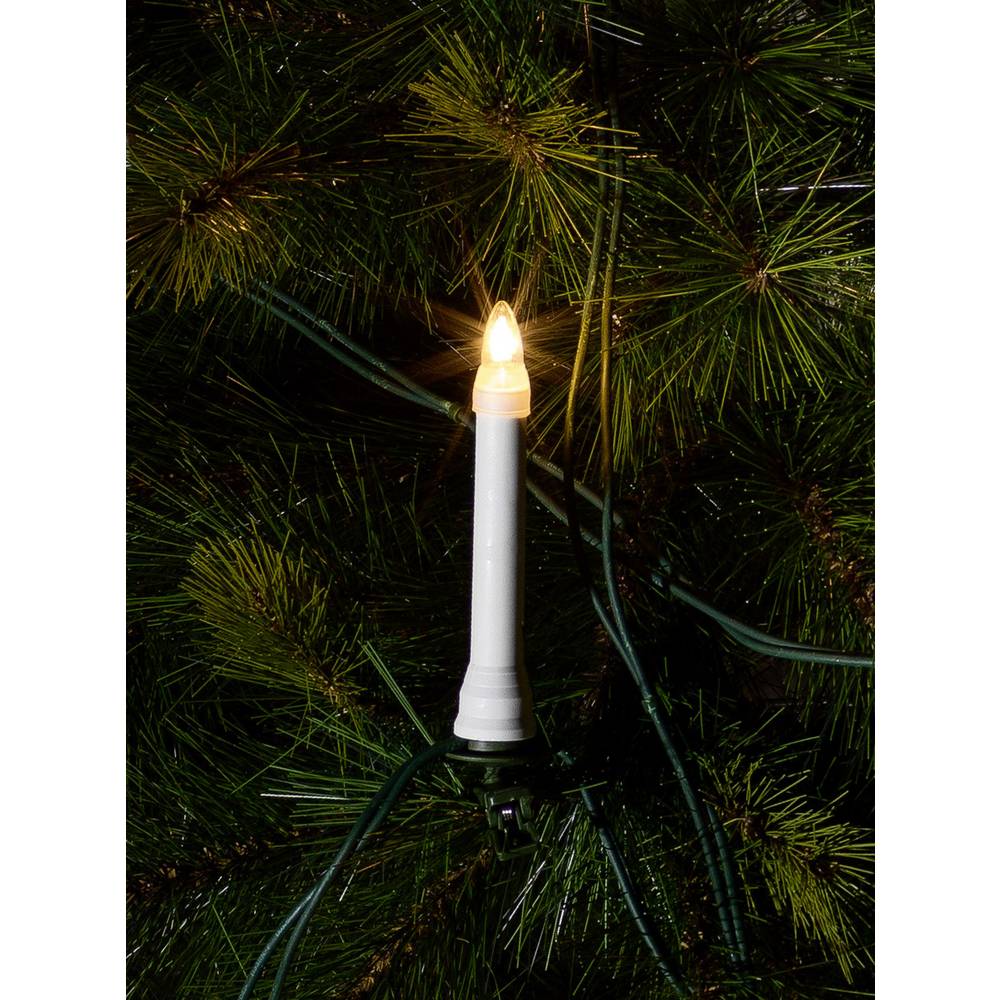 konstsmide Weihnachtsbaum-Beleuchtung Kerze Außen netzbetrieben Anzahl Leuchtmittel 16 Gl�
