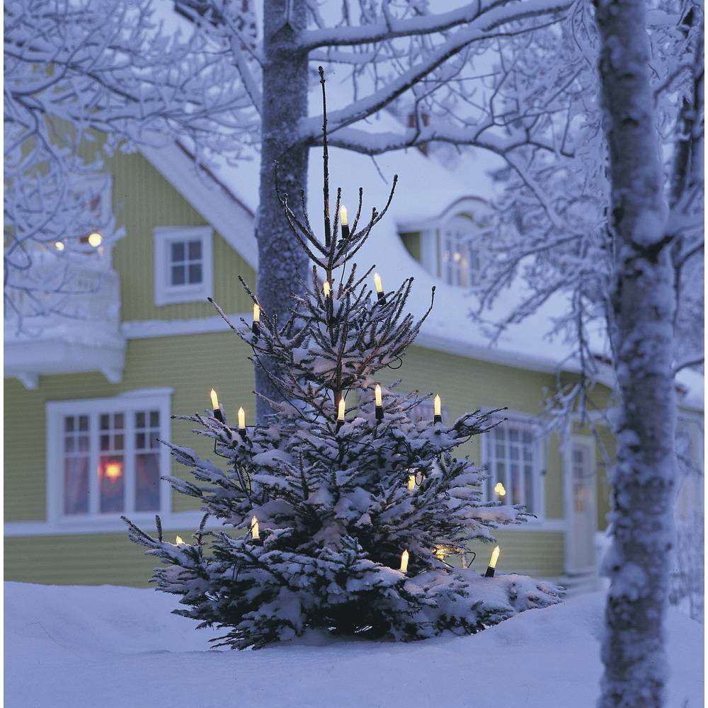 Konstsmide 1131-000 Weihnachtsbaum-Beleuchtung Außen netzbetrieben Anzahl Leuchtmittel 16 Glühlamp