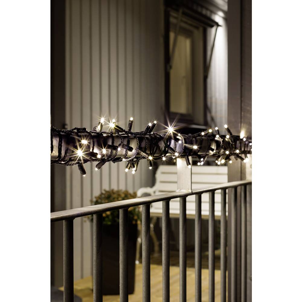 Konstsmide 6620-117 Micro-lichtketting Buiten werkt op het lichtnet Aantal lampen 40 LED Warmwit Verlichte lengte: 3.9 m Dimbaar