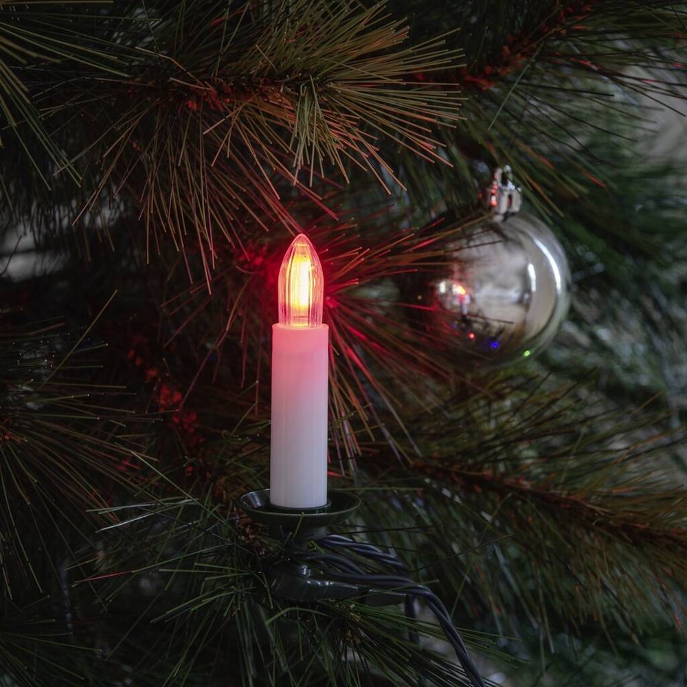 konstsmide LED Weihnachtsbaum-Beleuchtung 4,5V Lichterkette