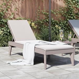 Bonnevie - Sonnenliege Cappuccino-Braun 186x60x29 cm pp vidaXL48847