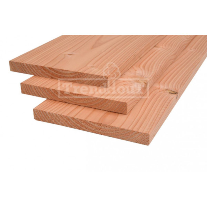 TrendHout Plank lariks douglas 1,8 x 19 cm geschaafd