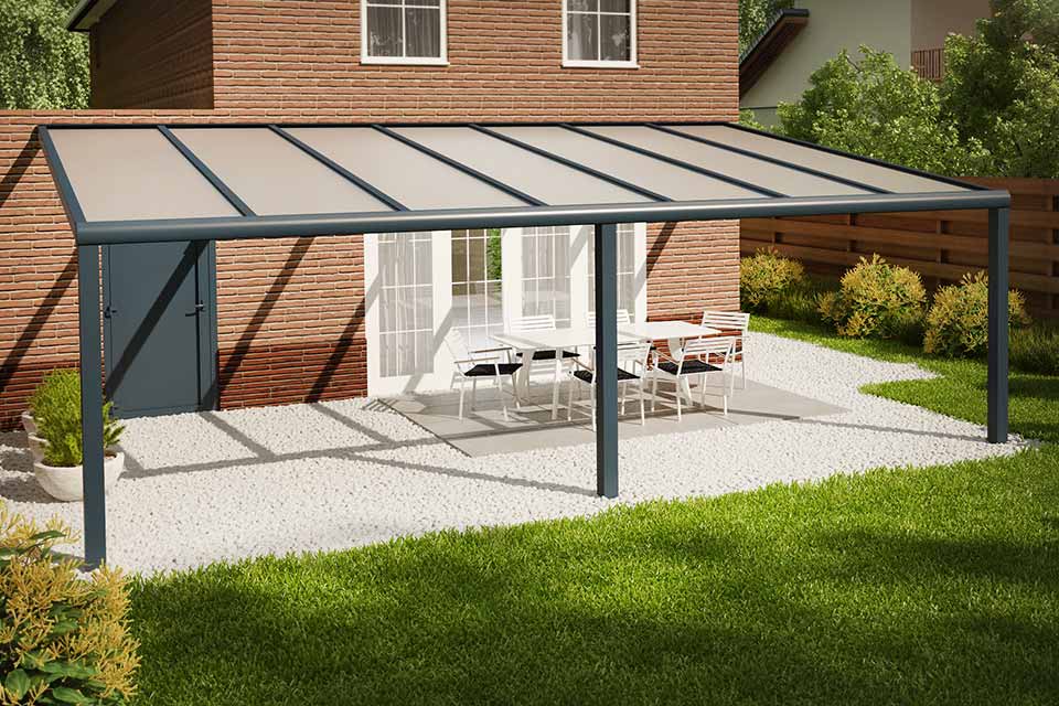 Fonteyn | Solar Veranda Comfortline 406 x 300 | RAL7016