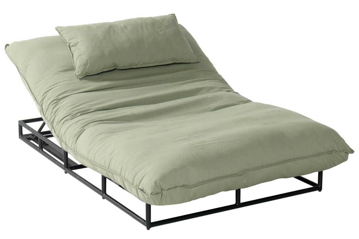 Hartman Emma 1-persoons Outdoor Loungebed - French Green
