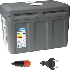 dinokraftpaket Dino KRAFTPAKET Kühlbox Trolley EEK: F (A - G) Thermoelektrisch 230 V, 12V Grau 40l -18°C