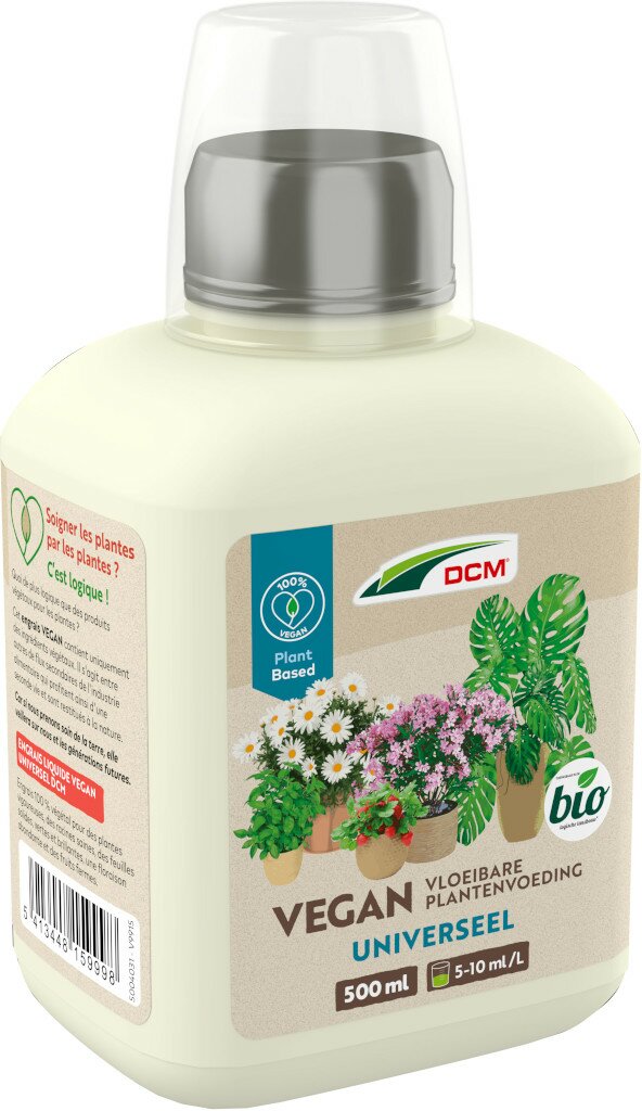 DCM vegan plantenvoeding universeel 0,5 liter