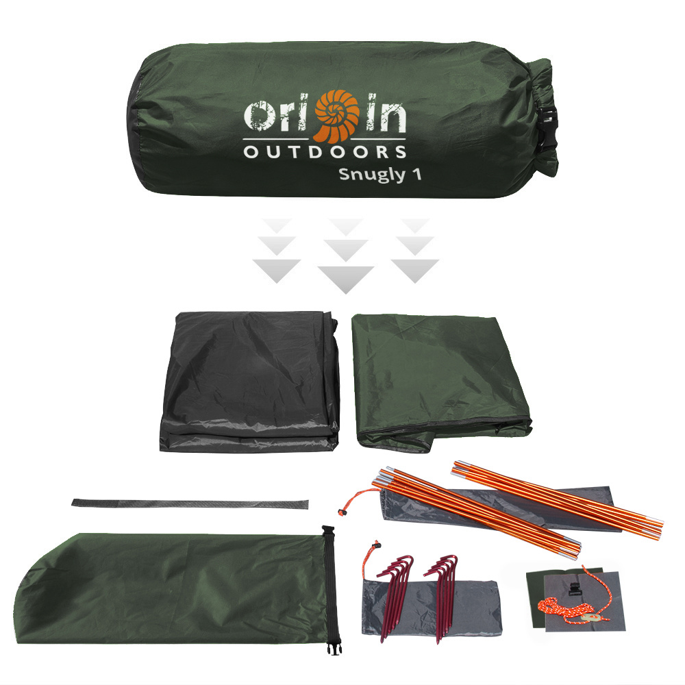 Origin Outdoors Snugly Koepeltent - 1 Persoons