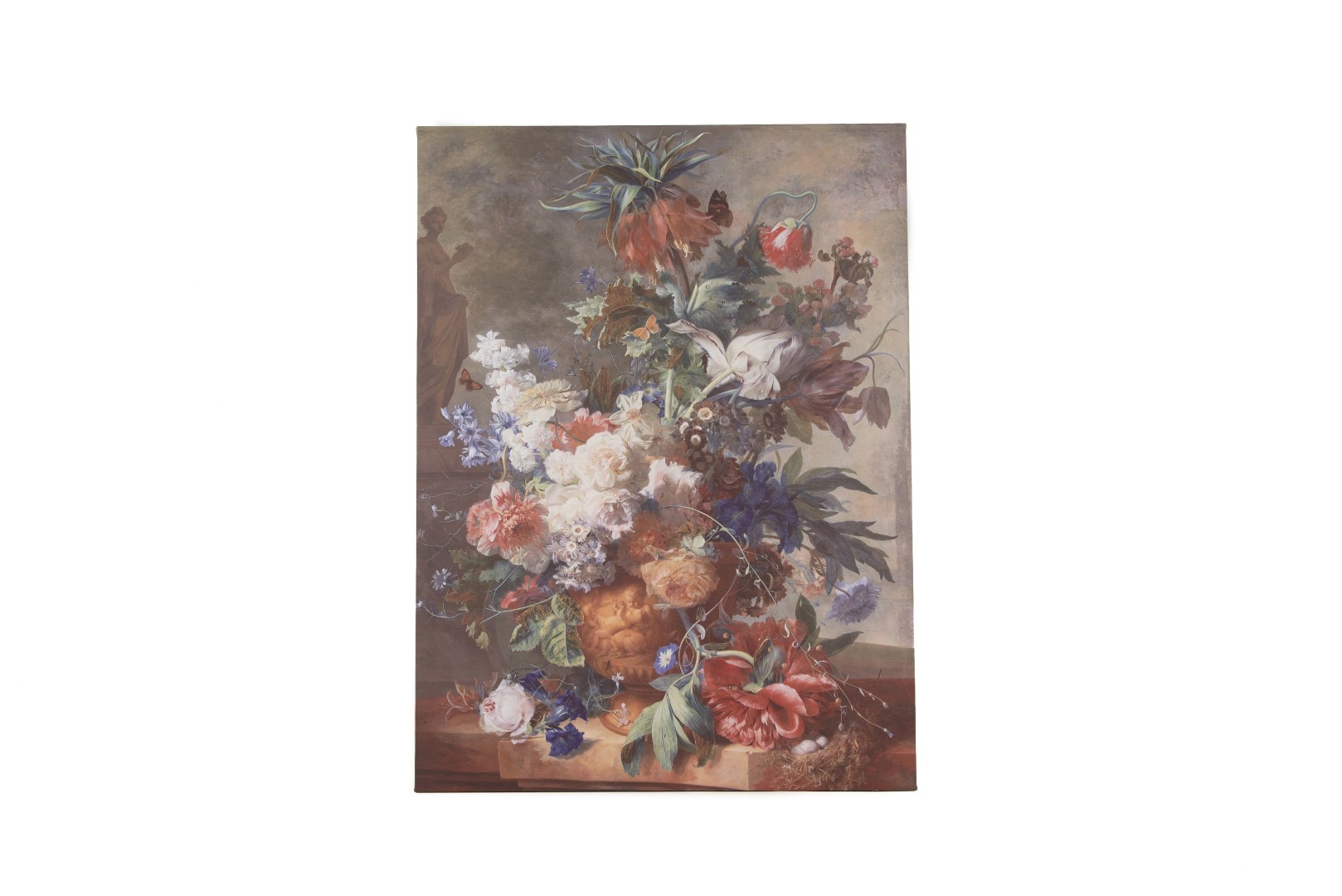 Anna's Collection Buiten canvas 58x78cm stilleven met bloemen jan van huysum - 