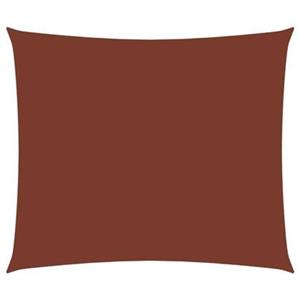 Sonnensegel Oxford-Gewebe Rechteckig 6x7 m Terracotta-Rot vidaXL - Braun