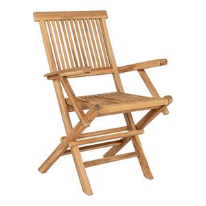 House Nordic Set van 2 tuinstoelen Toledo teakhout | 