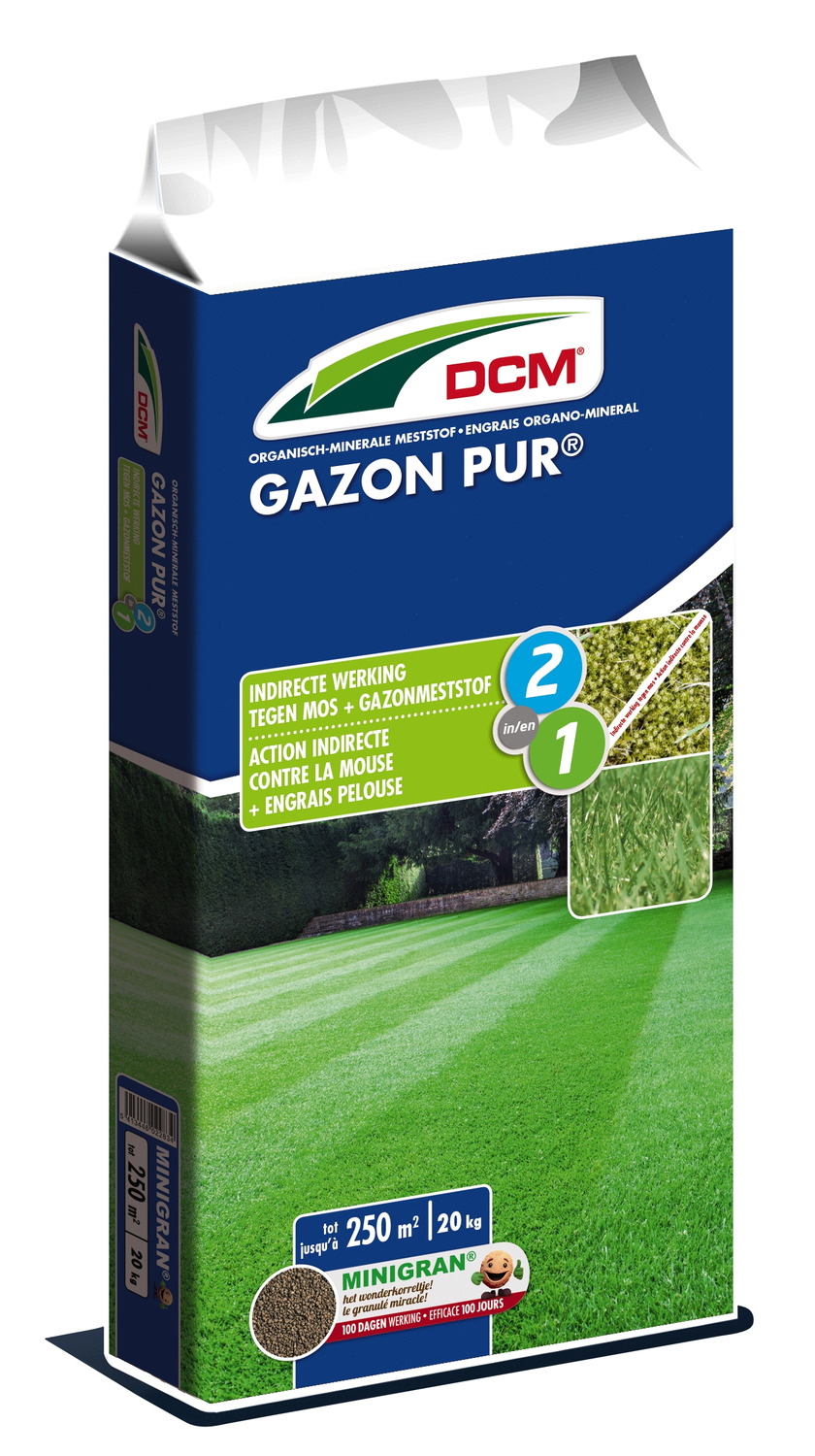 DCM Gazon Pur 20 m2 - Gazonmeststoffen - 1.5 kg (Mg)
