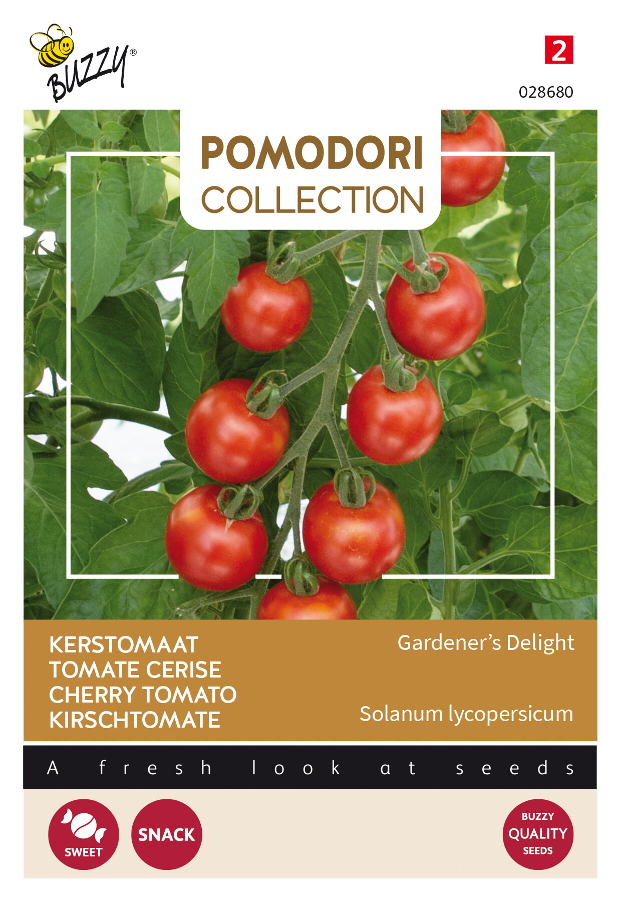 Buzzy Pomodori Gardeners Delight (Cherry) - 