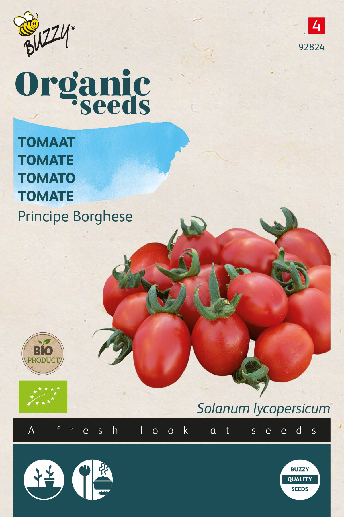 Buzzy Organic Tomaten Principe Borghese (BIO) - 
