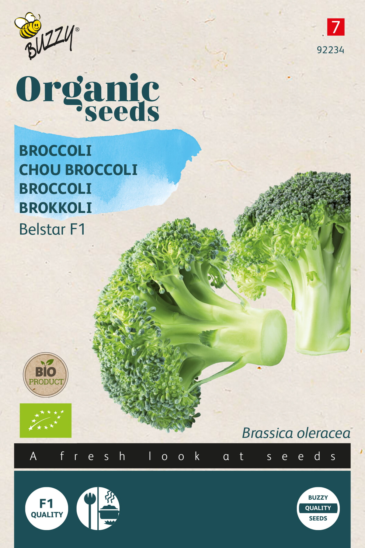 Buzzy Organic Broccoli Belstar F1 (BIO) - 