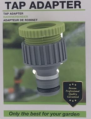 Decoflorall Tap Adapter Tuinslang - 1/2 - 3/4 direct op kraan aan te sluiten