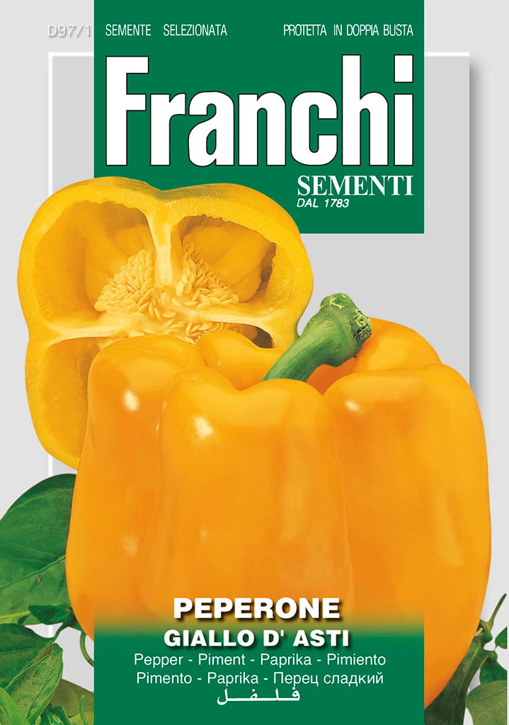 Franchi Paprika, Peperone Giallo d' Asti 97/1 - 