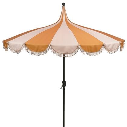 In The Mood Collection Rissy Parasol - H238 x Ã220 cm - Bruin