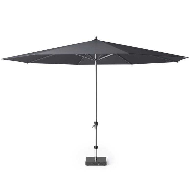 Platinum Riva parasol 400 cm rond antraciet
