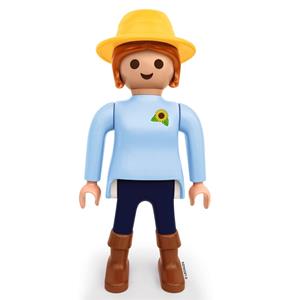 LECHUZA Tuinman zonnebloem PLAYMOBIL XXL hoogte 62,5 cm